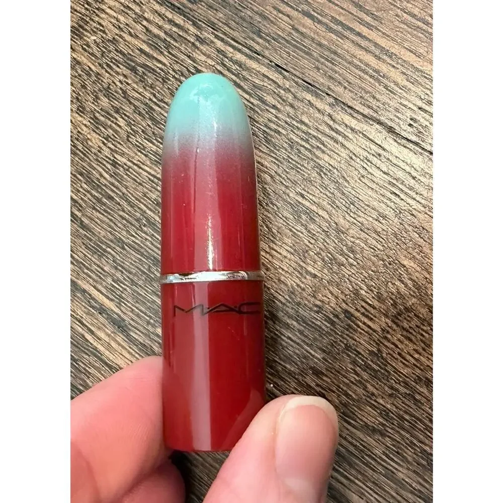 Mac Spice It Up Lustreglass Lipstick Mini Size New